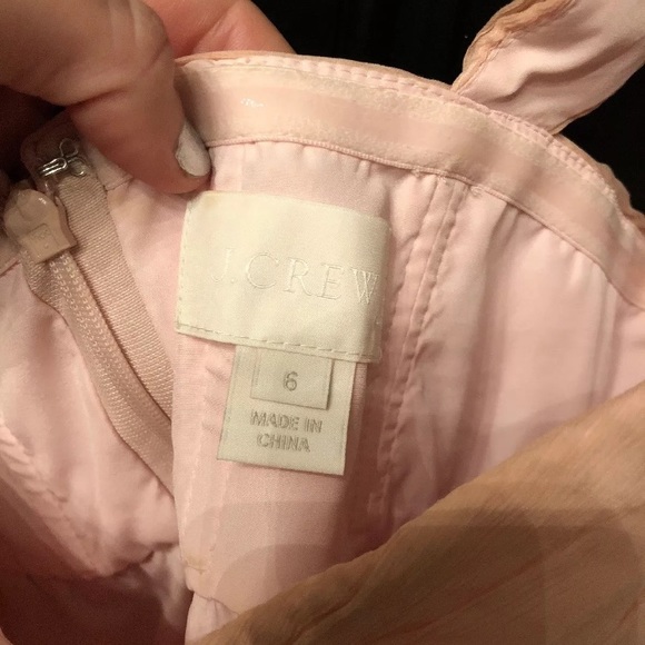 J Crew Bridesmaid Dress Misty Rose Color - Picture 4 of 4